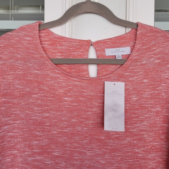 New Directions casual blouse ine size 1X - Picture 4 of 7